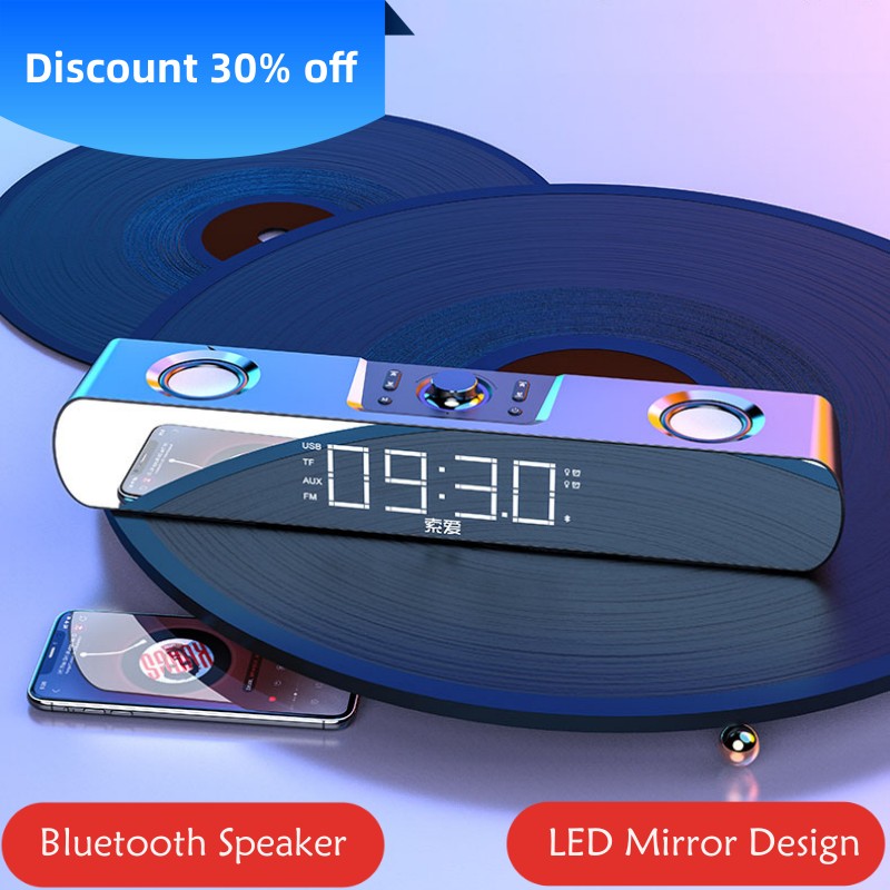 SH16 Bluetooth Speaker Imported Top Brands 6D Surround Stereo Subwoofer Bar Speaker
