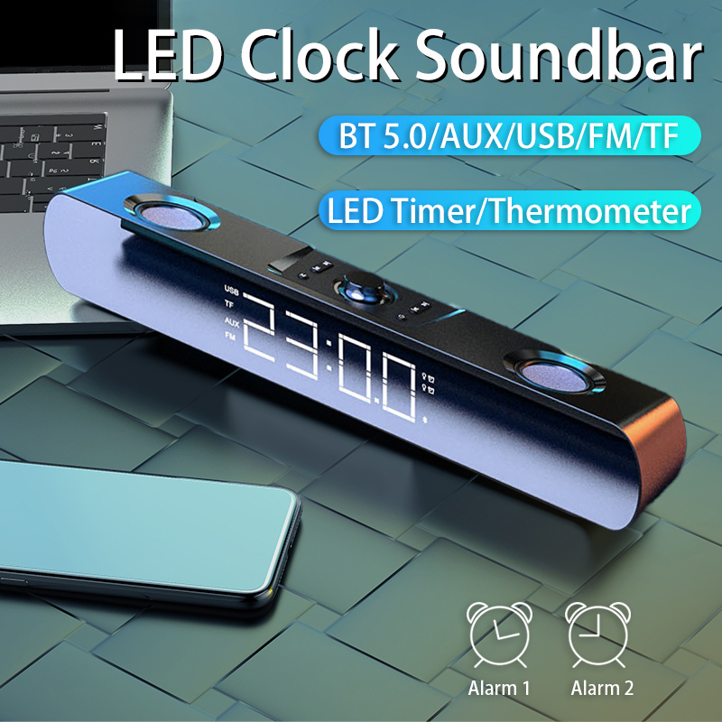 SH16 Bluetooth Speaker Imported Top Brands 6D Surround Stereo Subwoofer Bar Speaker