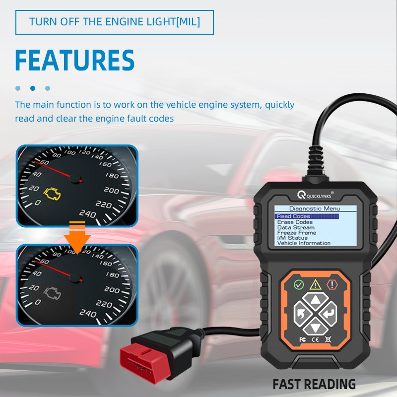2023 NEW OBD2 Car Fault Diagnostic Apparatus