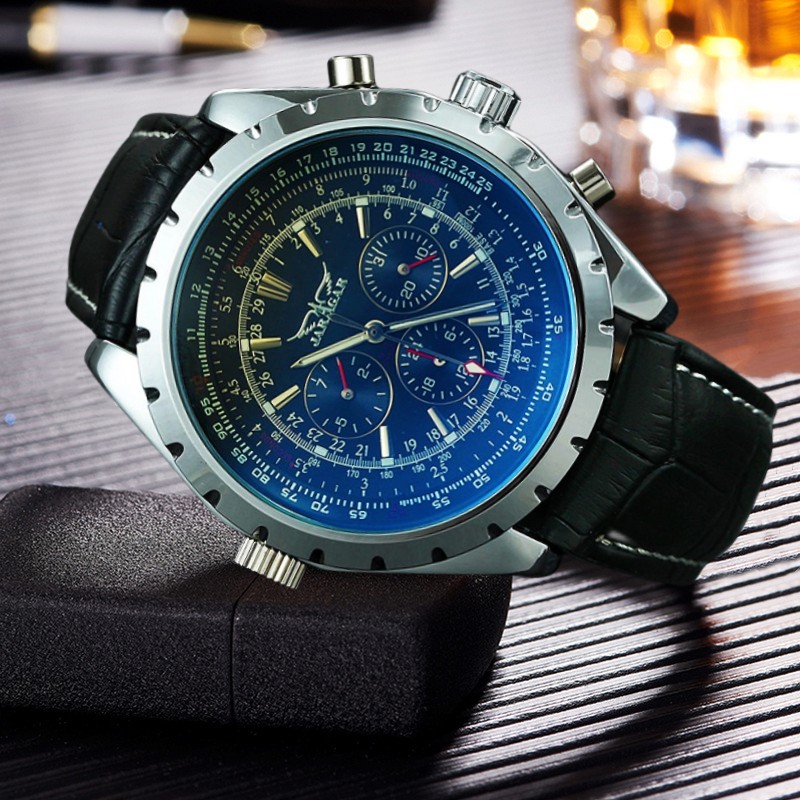 2024 JARGAR Automatic mechanical Men's Watch  NEW Top Brand Fashion Casual Watches