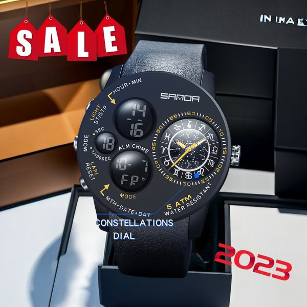 2023 Fashion Constellation Dial Watch