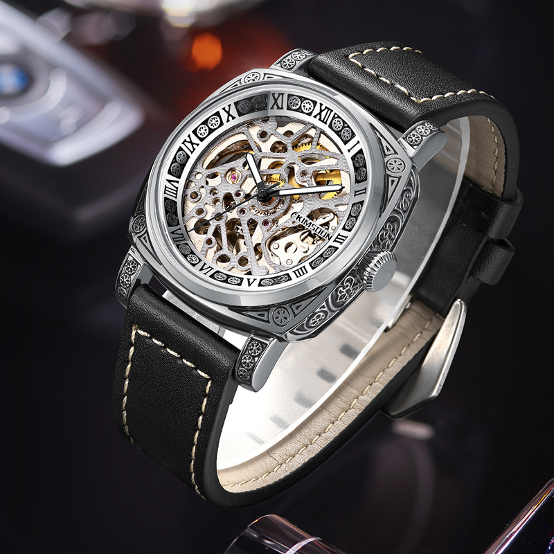 2023 NEW Multifunction engraved mechanical watch