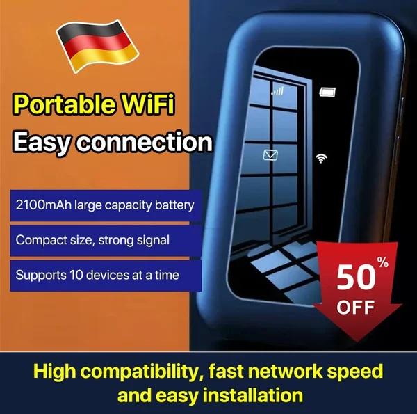 Wireless Portable WiFi Mobile Broadband