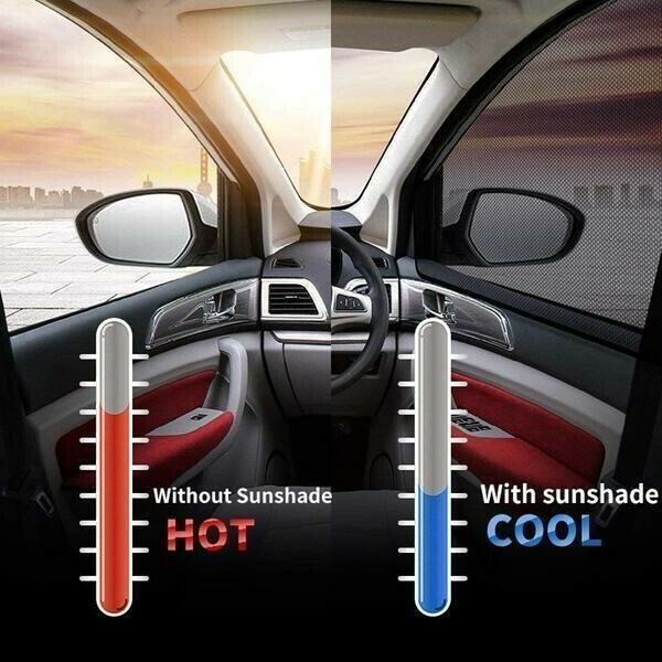 Car side window shadow