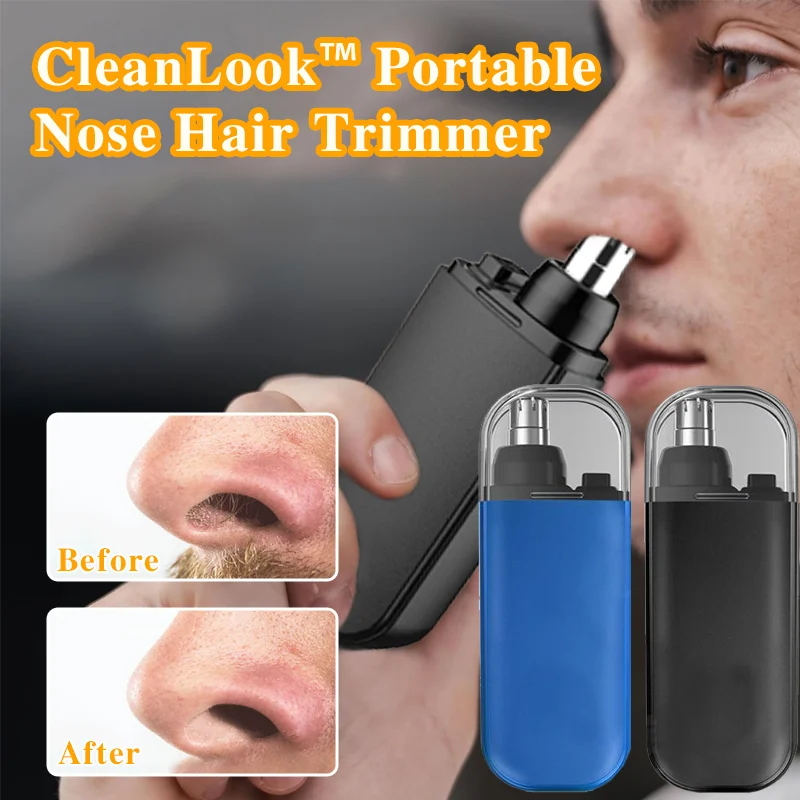 Portable Nose Hair Trimmer (Painless &amp; Precision)