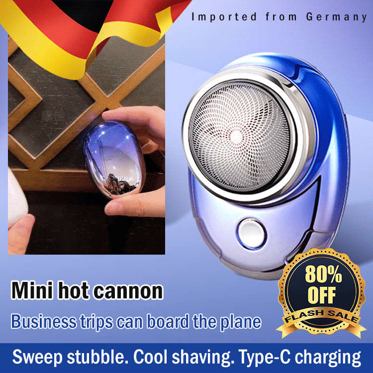 Mini portable electric shaver