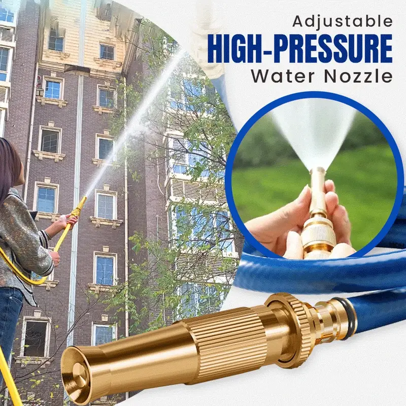【Hot Sale 40% OFF】Adjustable High Pressure Water Spray Nozzle