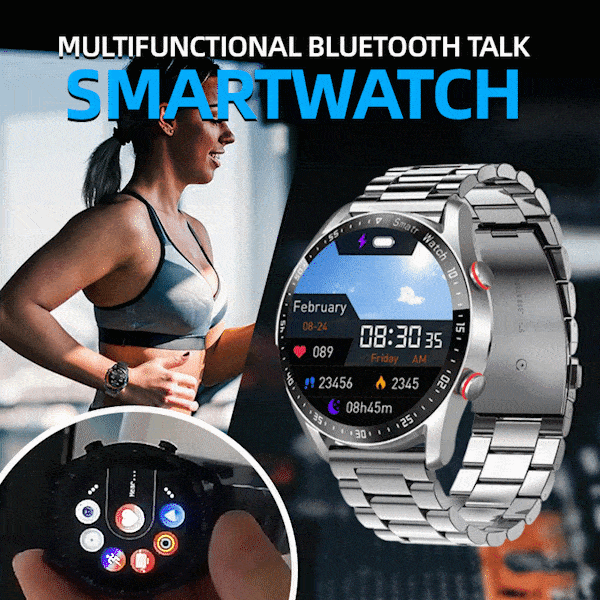 SK7 Plus SmartWatch Multifunctional Bluetooth Talk Casual Smart Watch For Men Women