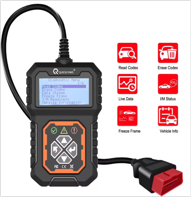 2024 NEW OBD2 Car Fault Diagnostic Apparatus