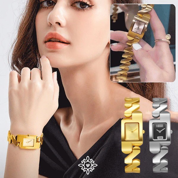 Vintage Style Square Quartz Watch