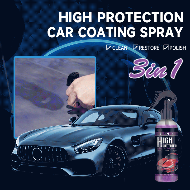 【Free shipping + C.O.D】3 in 1 High Protection Car Coating Spray