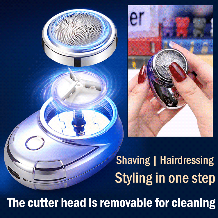 Mini portable electric shaver