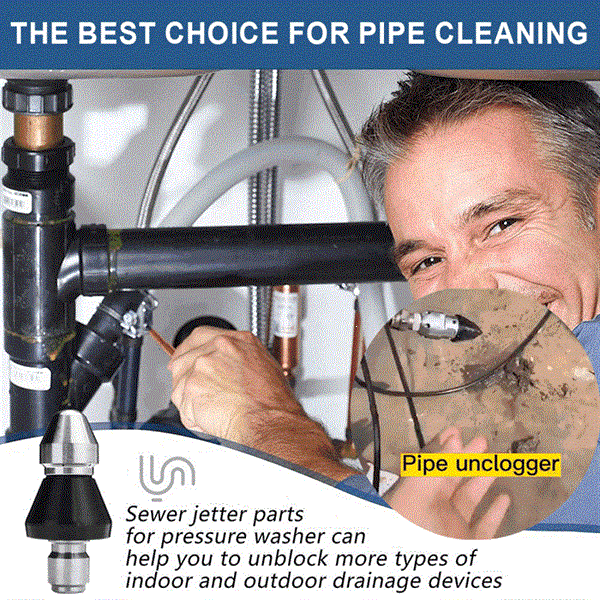 Sewer Cleaning Tool High Pressure Nozzle