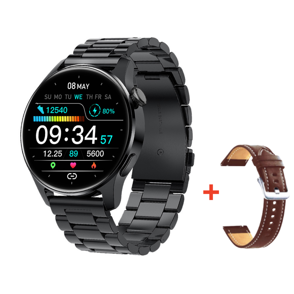 Bluetooth Call AI Voice Assistant Fitness Smart Watch