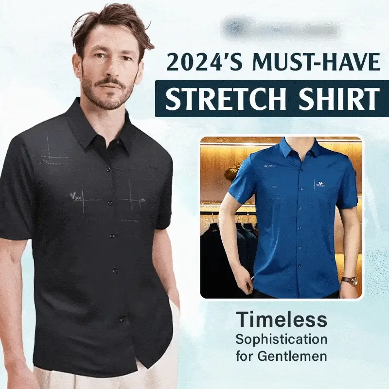 Men's Ice Silk Business Shirt
