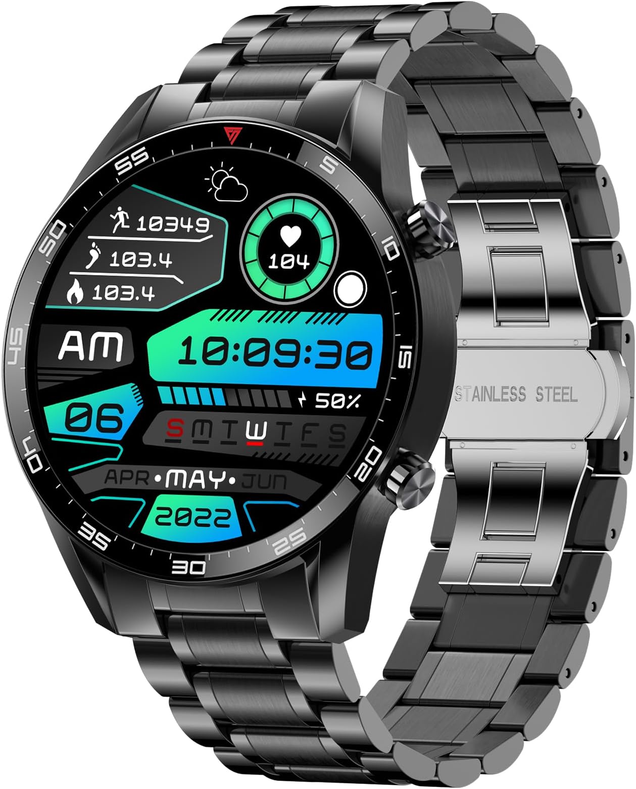 SK7 Plus SmartWatch Multifunctional Bluetooth Talk Casual Smart Watch For Men Women