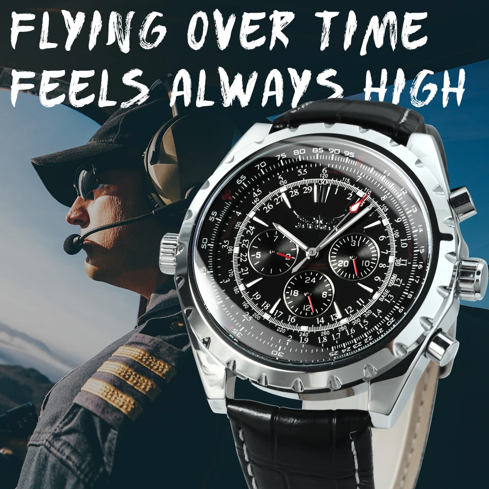 2024 NEW JARGAR Automatic mechanical Men's Watch Top Brand Fashion Casual Watches