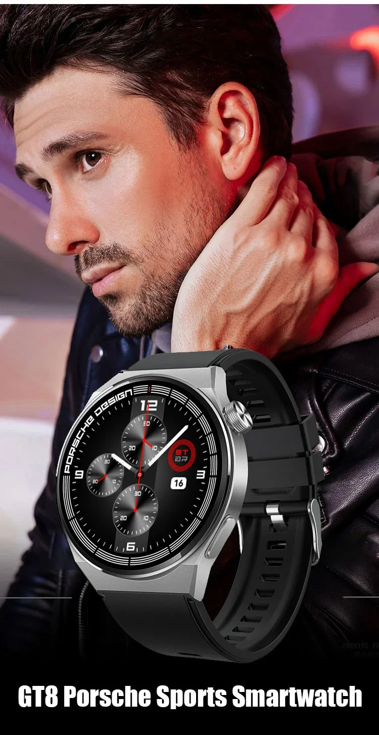 GT8 Porsche Sport smartwatch