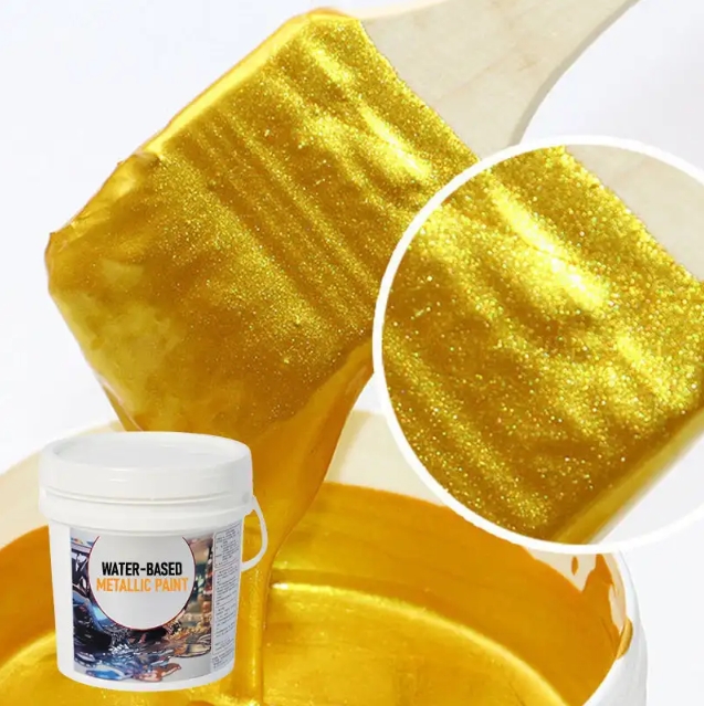 Water-based Glitter Bronzing Paint