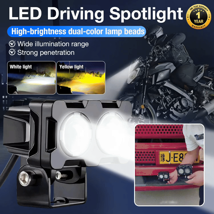 Unstoppable Power LED Driving Spotlight - Durable Weatherproof