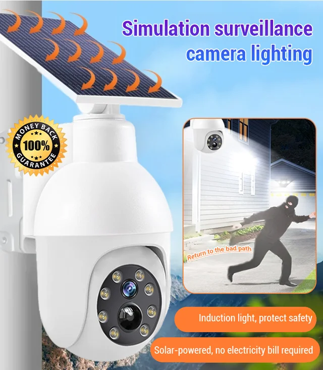 Simulated surveillance camera street light Lowest price of the year, while stocks last.