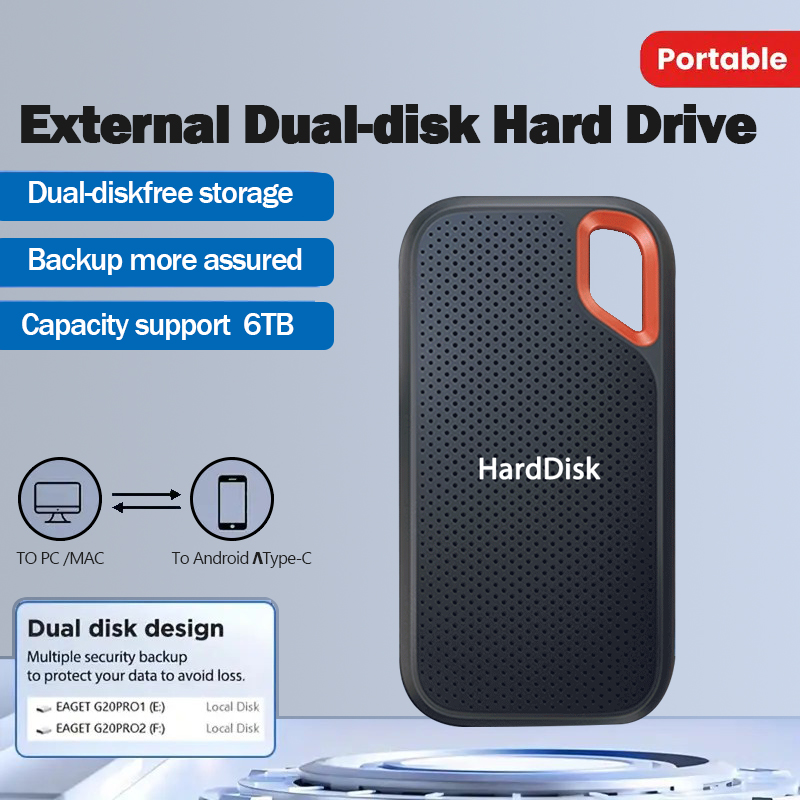 High-speed solid-state mobile hard drive