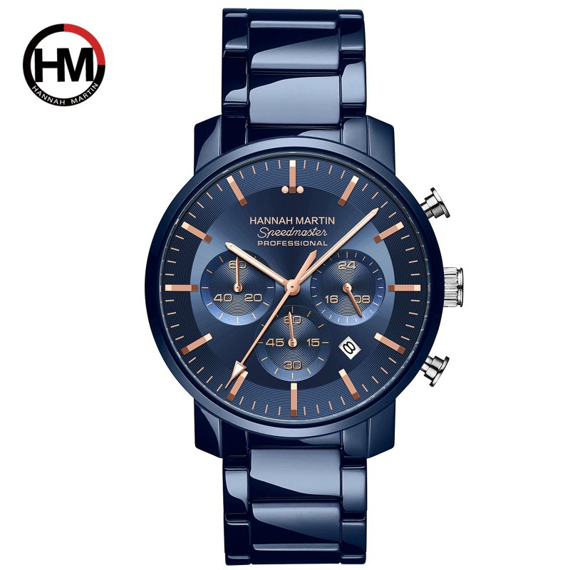 Waterproof calendar watch