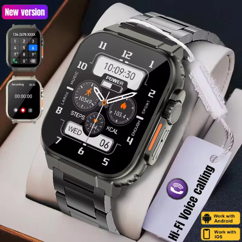 Fashion waterproof fitness and health monitoring smart watch