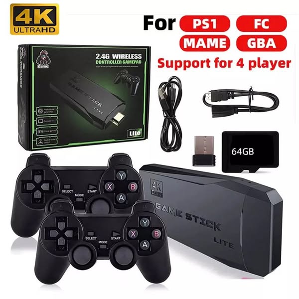 New Upgrade Retro Game Console Stick