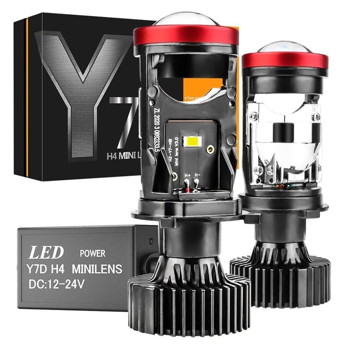 ⚡Hot Sales 49% OFF✨Super bright Y7D H4 LED Headlight Canbus Car Light 6500K 90W 18000LM Conversion Kit High/Low Beam