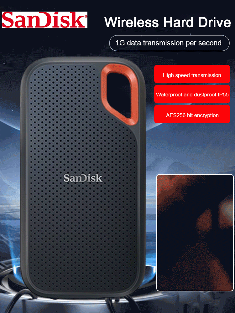 SanDisk High-Speed Solid-State Mobile Hard Drive