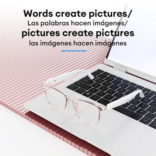 Last Day Promotion 49% OFF—— HY-C8 AI Wireless Bluetooth Translation Glasses