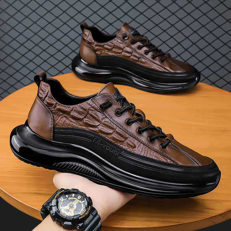 LUXURIOUS CROCODILE AIR CUDDLE MEN'S SHOE