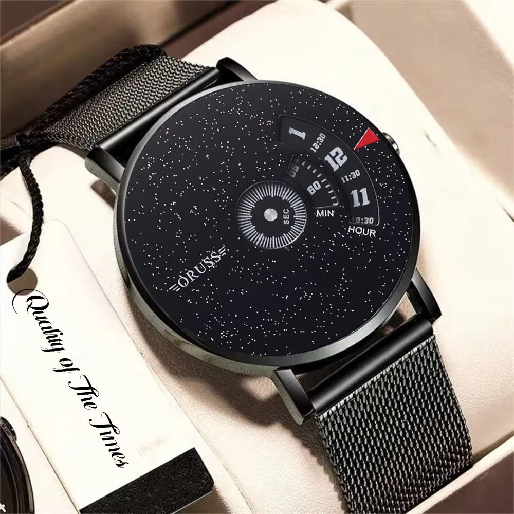 ⚡Hot Sales 40% OFF⭐Personality trend new black science and technology fashion all cool handsome leisure watch