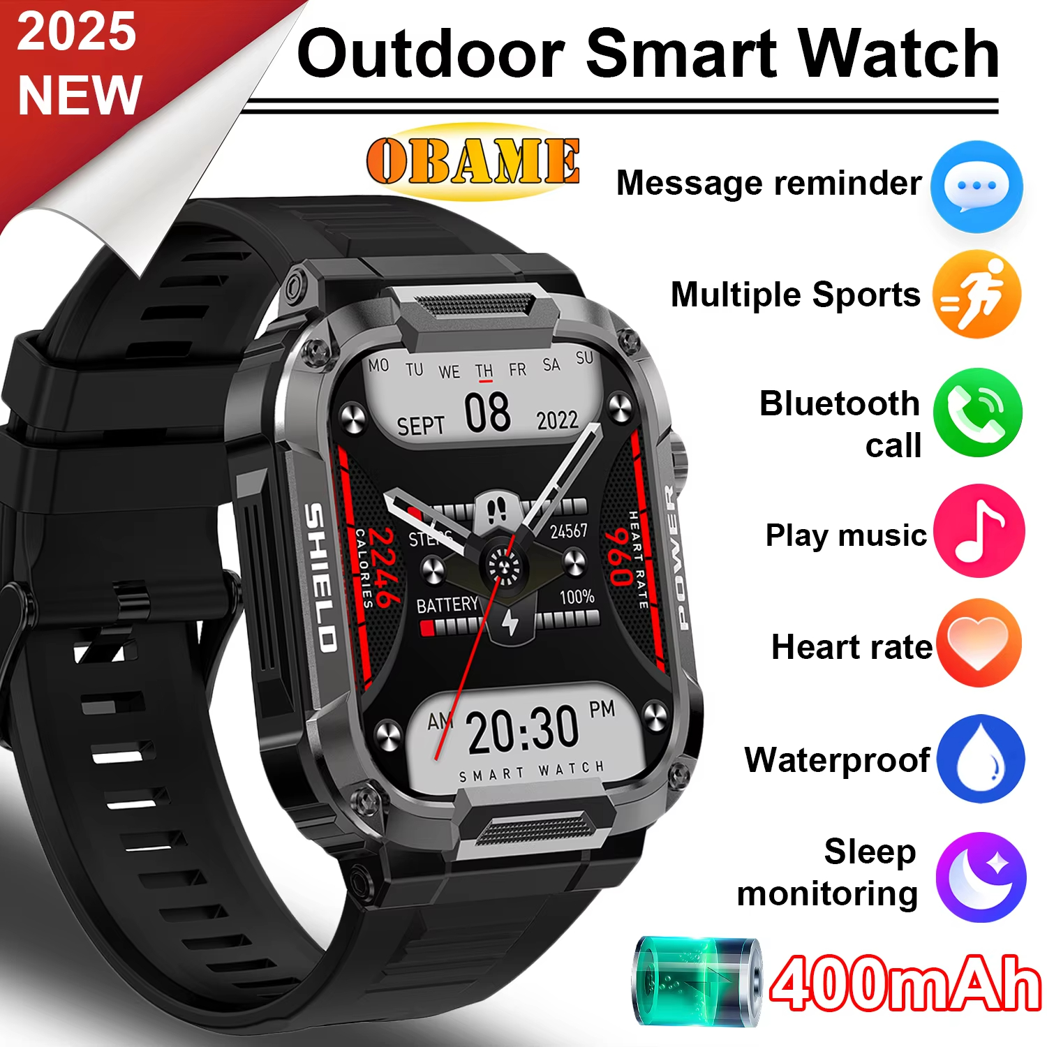 The latest top-notch technology multi-functional super smartwatch of 2025