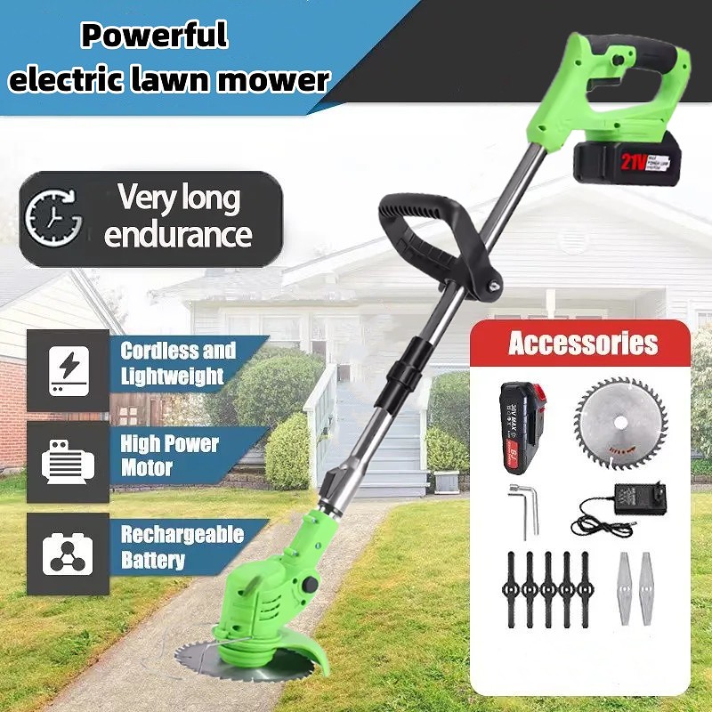 Portable high-power electric weed whacker - Home Weed Whacker