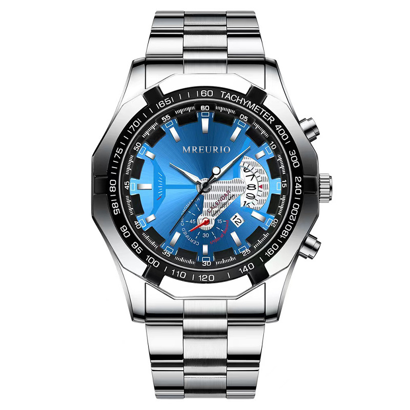 Men's multi-function quartz watch