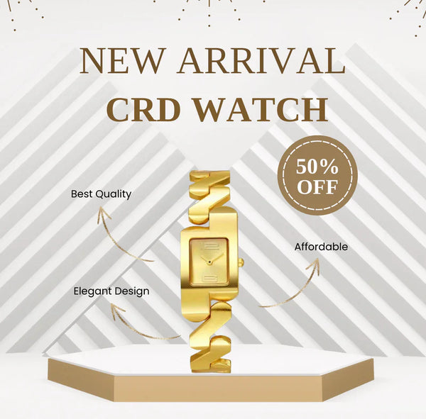 Vintage Style Square Quartz Watch