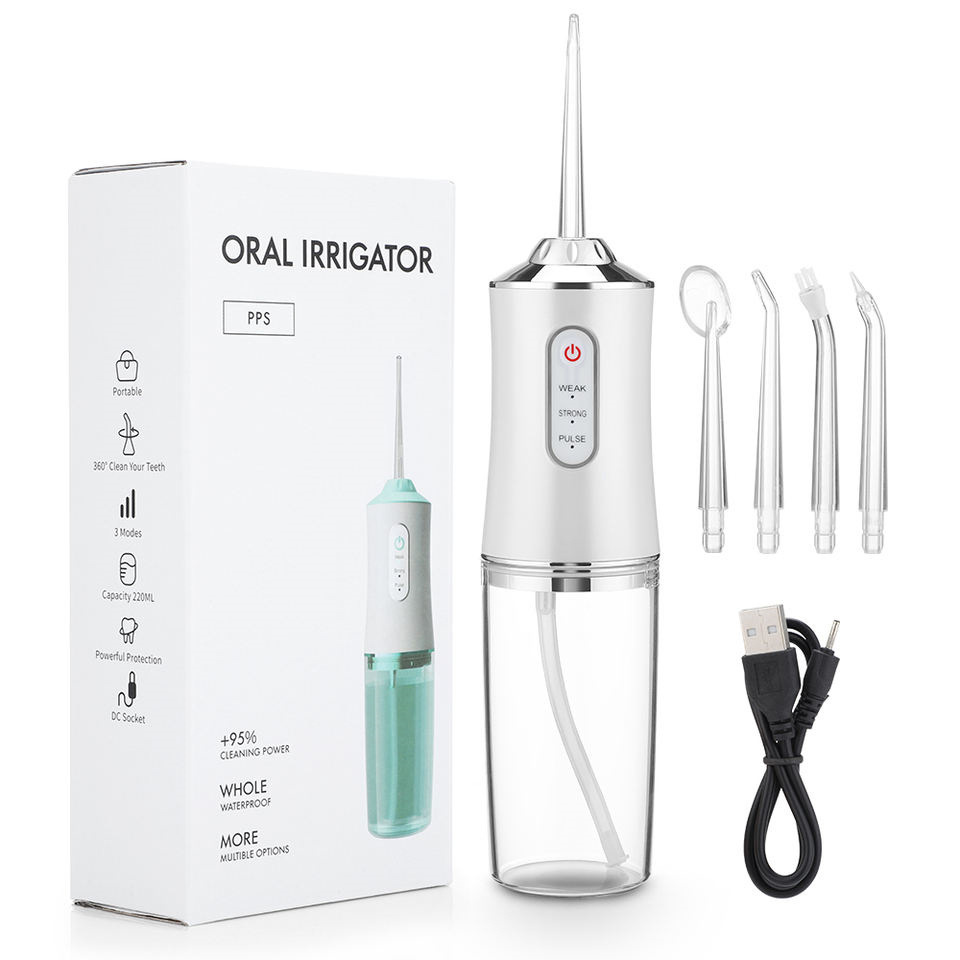 Electric Portable Oral Irrigator Electric Floss Latest Bestop Water Pick Cordless Flosser Oral Irrigation