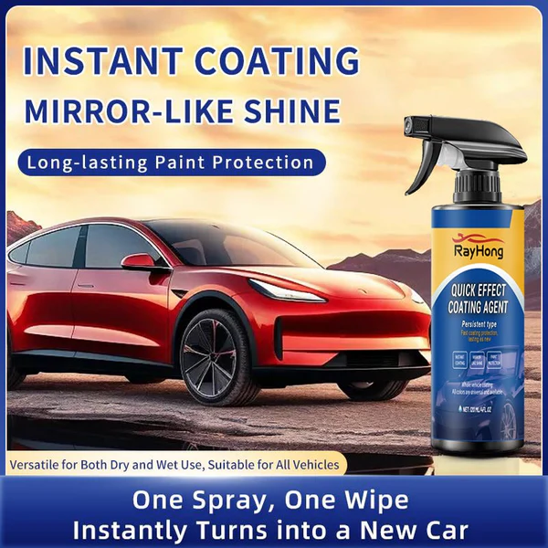 Advanced automotive quick-acting coating spray