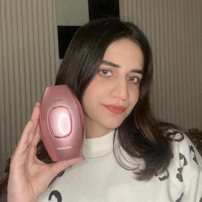 Photorejuvenation painless laser hair removal device