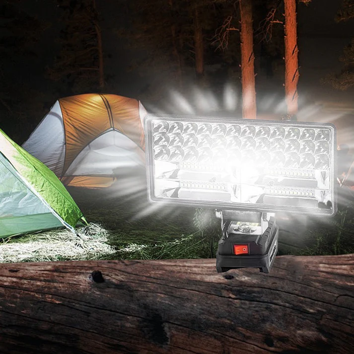 High-brightness portable LED work light