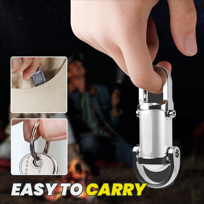 1200LM Super Bright Mini Keychain Flashlight Waterproof