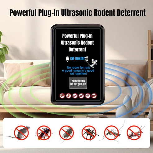 A powerful external ultrasonic rodenticide