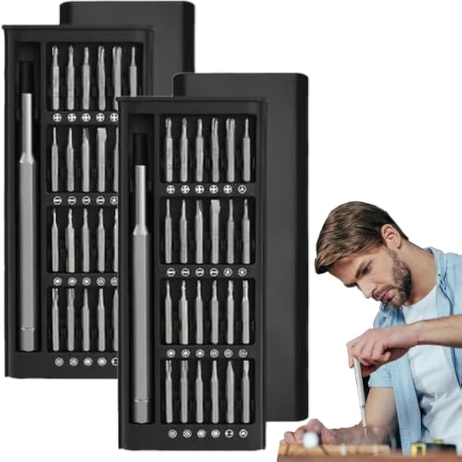Peonly 24-in-1 Screwdriver Set, Premium Precision Screwdriver Set, PC Screwdriver Set