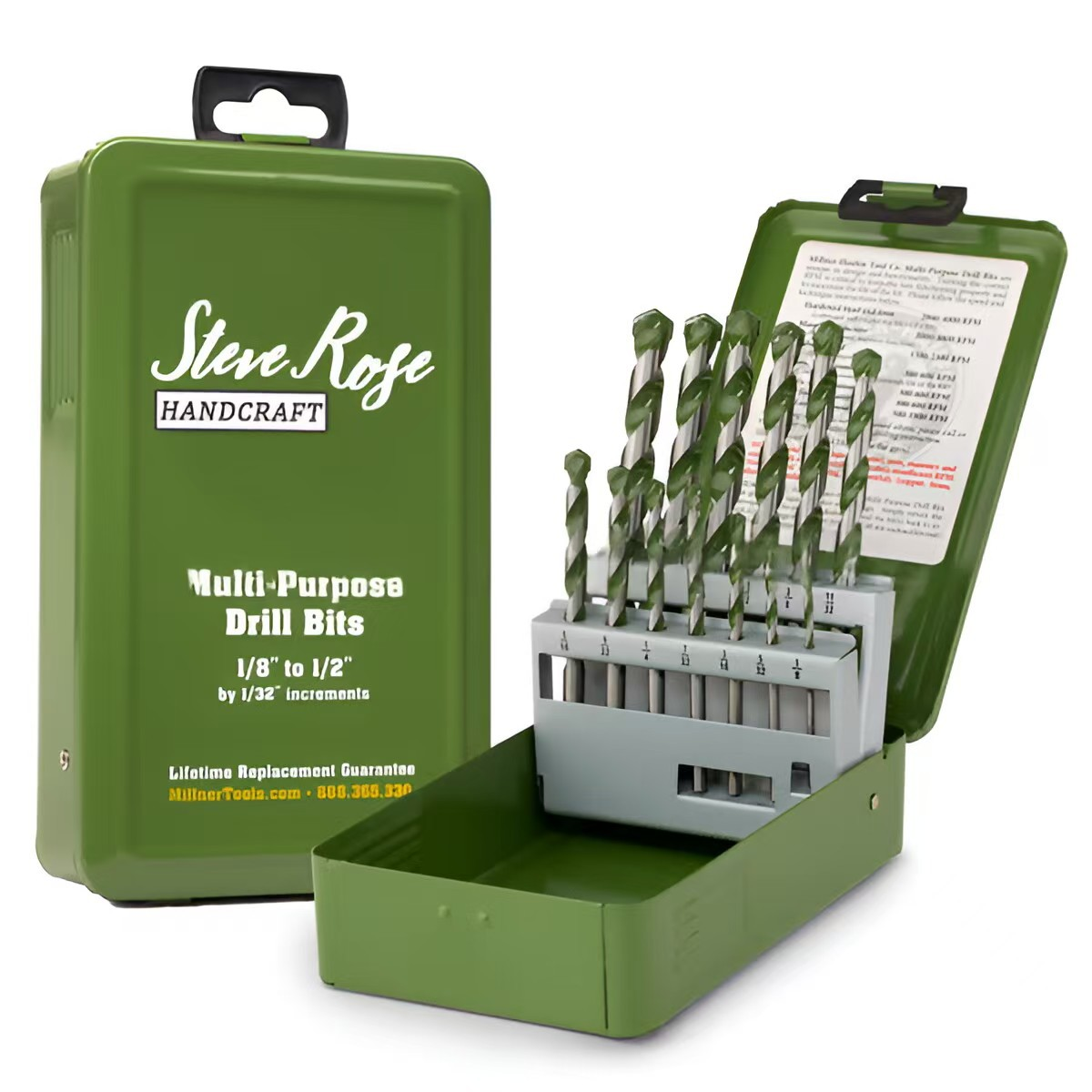 13 Piece Multi-Purpose Drill Bit Set