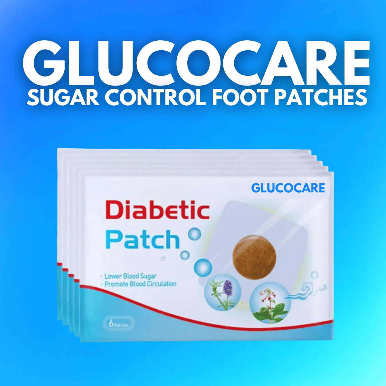 Glucocare Sugar Control Foot Patches