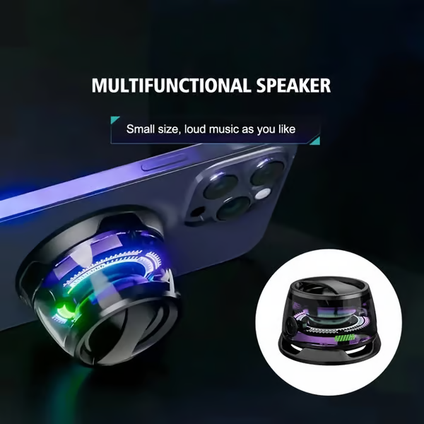 Multifunctional magnetic Bluetooth speaker