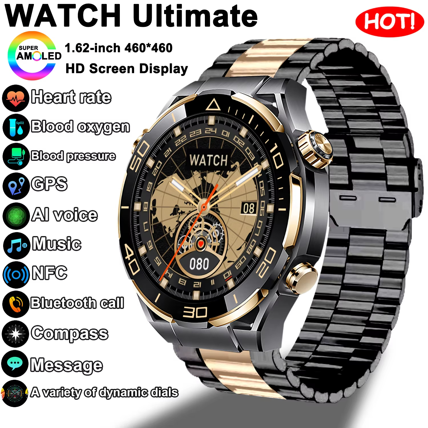 The latest technological smartwatches from top brands