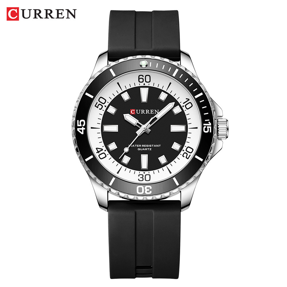 Curren 8448 Male Watch Men Luxury High-end Quartz Wristwatch Sport Waterproof Simple Men's Watch